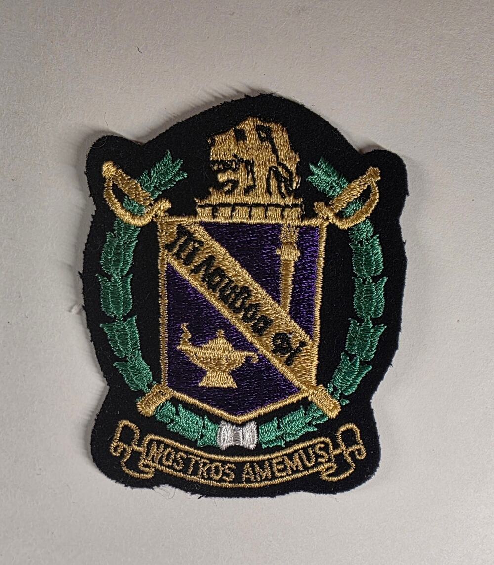 Vintage Pi Lambda Phi Fraternity Embroidered Crest Patch